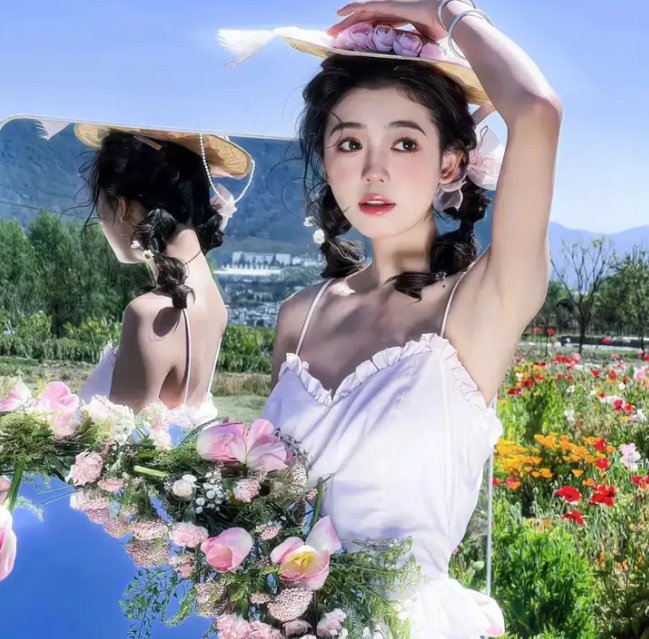 她今天有点奇怪